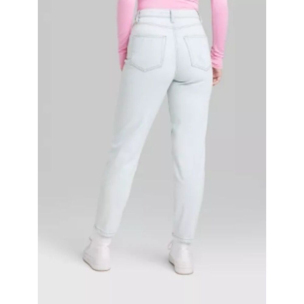 Wild Fable- Women's Super-High Rise Tapered Jeans- 0 - Picture 2 of 4